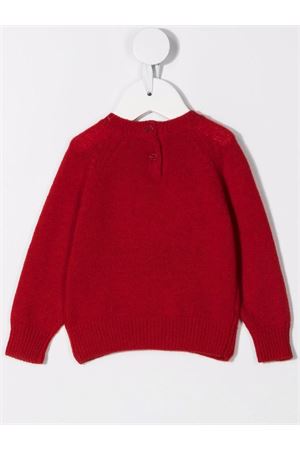 maglione in lana rosso IL GUFO KIDS | A24MA334EM2203949